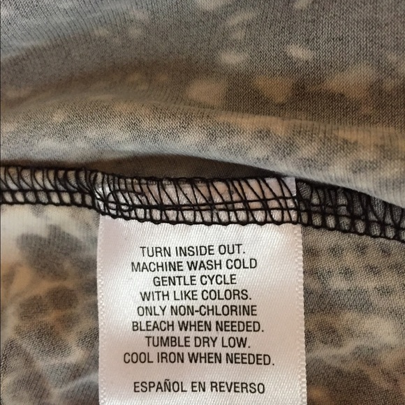 DONATED Style & Co animal print top.  Size medium. - Picture 6 of 6